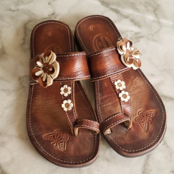 mexican leather sandals